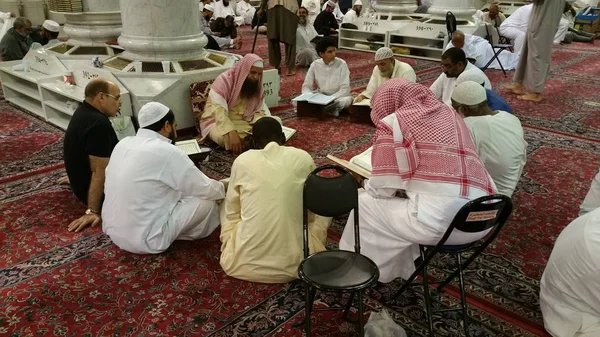 Al Madinah, Arab Saudi, September 2016 Masjid nabawi — Stok Foto