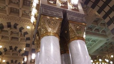 Al Madinah, Suudi Arabistan, Eylül 2016 mescidi (cami) nabawi 