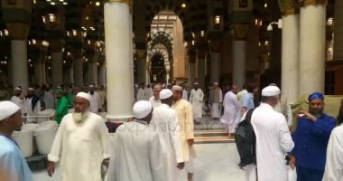 Al Madinah, Suudi Arabistan, Eylül 2016 mescidi (cami) nabawi 
