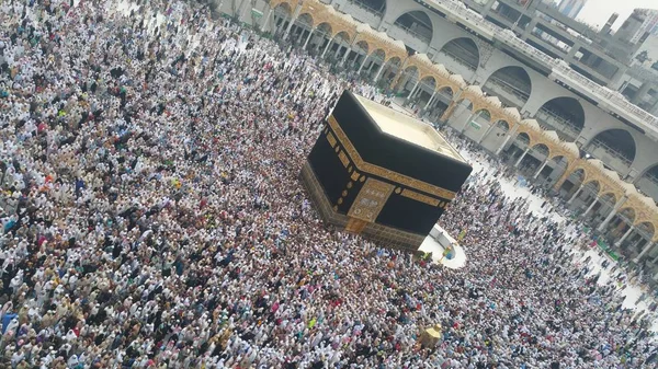 MECCA, SAUDI ARABIA, settembre 2016 - Pellegrini musulmani — Foto Stock