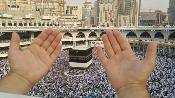 Mecca, Saudi-Arabië, September 2016 - moslim pelgrims — Stockfoto