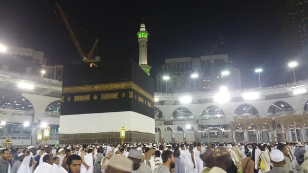 Mekka, Saúdská Arábie, v září 2016 - muslimských poutníků ze všech o — Stock fotografie
