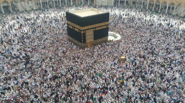 Μέκκα, Σαουδική Αραβία, Σεπτέμβριος 2016 - μουσουλμάνους προσκυνητές από όλα τα o — Φωτογραφία Αρχείου