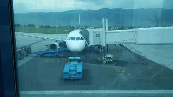 Vista Desde Plano Aeronave — Foto de Stock