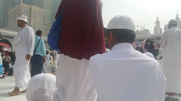 MECCA, SAUDI ARABIA, September 2016 Peziarah Muslim dari semua o — Stok Foto