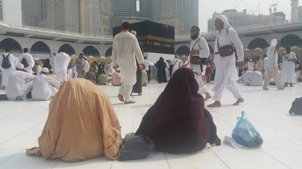 MECCA, SAUDI ARABIA, September 2016 Peziarah Muslim dari semua o — Stok Foto