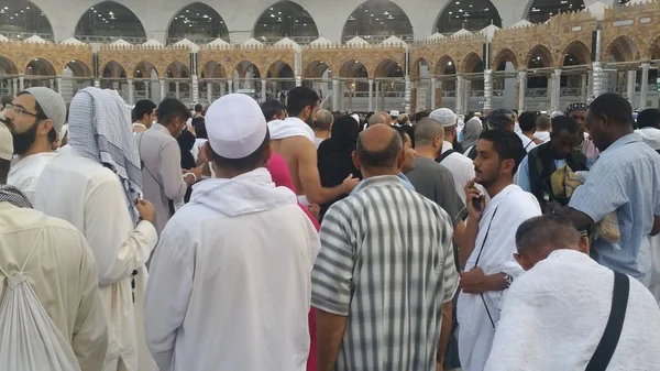 MECCA, ARABIE SAOUDITE, septembre 2016 - pèlerins musulmans de tous les pays — Photo