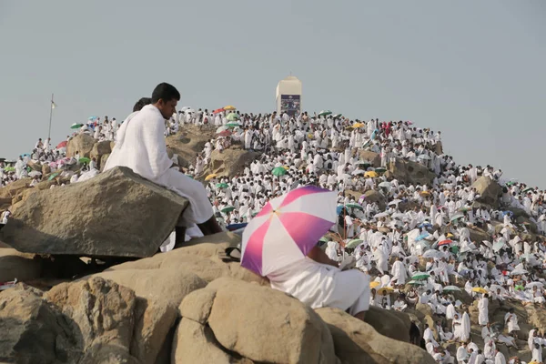 사우디아라비아 메카, 2016 년 9 월 ., 이슬람교 인 at Arafat (O) — 스톡 사진