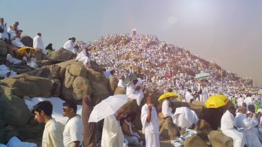 Mekke, Suudi Arabistan, Eylül 2016 - tüm o gelen Müslüman Hacı