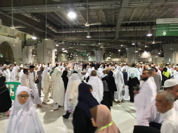 Mecka, Saudiarabien, September 2016., Muslimer på Mount Arafat (o — Stockfoto