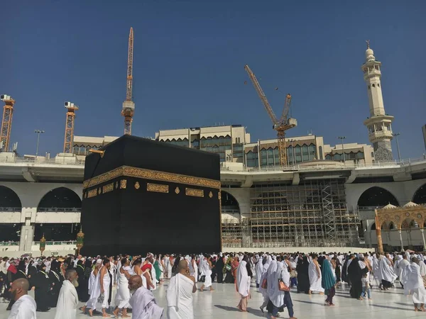 2016年9月，沙特阿拉伯麦加，阿拉法特山（o）的穆斯林 — 图库照片