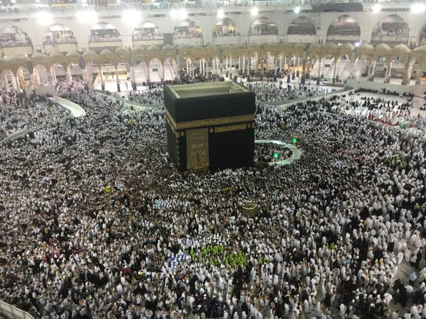 MECCA, SAUDI ARABIA, settembre 2016., Musulmani sul Monte Arafat (o — Foto Stock