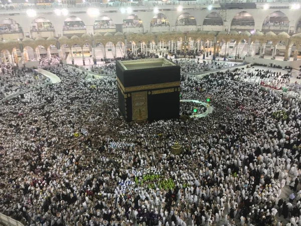 MECCA, SAUDI ARABIA, settembre 2016., Musulmani sul Monte Arafat (o — Foto Stock