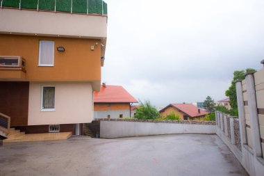 Lüks dış tasarım, villa, evin dışı.