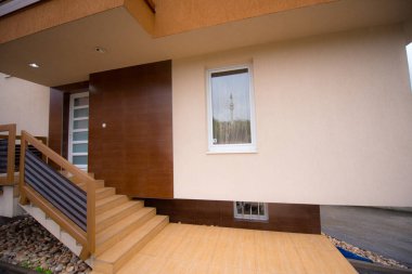 Lüks dış tasarım, villa, evin dışı.