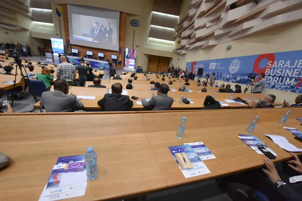 波斯尼亚和黑塞哥维那萨拉热窝，2018年4月，第9届国际会议 — 图库照片