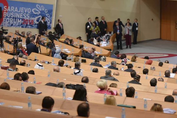 波斯尼亚和黑塞哥维那萨拉热窝，2018年4月，第9届国际会议 — 图库照片