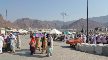 Mekke, Suudi Arabistan, Eylül 2016 - Müslüman Hacı