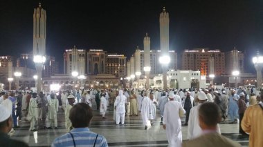 Al Madinah, Suudi Arabistan, Eylül 2016 mescidi (cami) nabawi 
