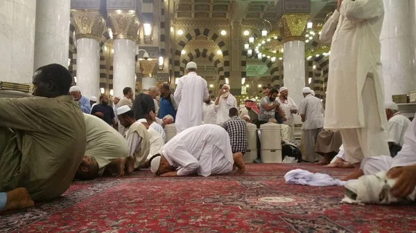 Al Madinah, Arab Saudi, September 2016 Masjid nabawi — Stok Foto