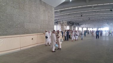 Mekke, Suudi Arabistan, Eylül 2016, Müslüman hacılar