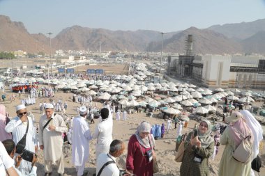 Mekke, Suudi Arabistan, Eylül 2016 - Müslüman Hacı