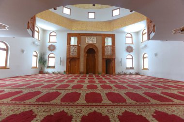 Saraybosna, Bosna-Hersek 'teki Ömer ibn Hattab camii, int