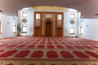 Saraybosna, Bosna-Hersek 'teki Ömer ibn Hattab camii, int