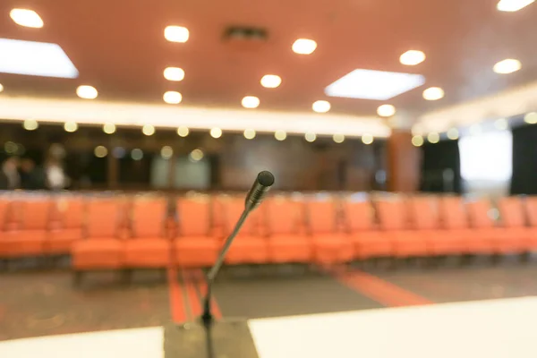 Conference hall or seminar room, row of empty seat in auditorium or hall or classroom.