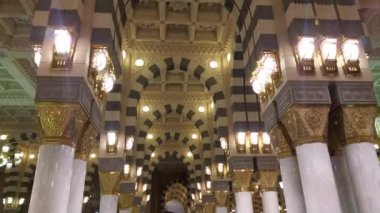 Mekke, Suudi Arabistan, Eylül 2016 - Umre veya Haram cami de hac Mekke gerçekleştirmek için toplanan dünyanın dört bir yanından gelen Müslüman Hacı.