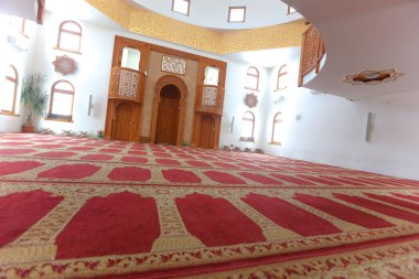 Saraybosna, Bosna-Hersek 'teki Ömer ibn Hattab camii, int