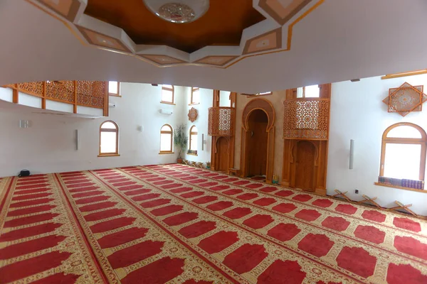 Mosquée Omer ibn Hattab à Sarajevo, Bosnie-Herzégovine, int — Photo