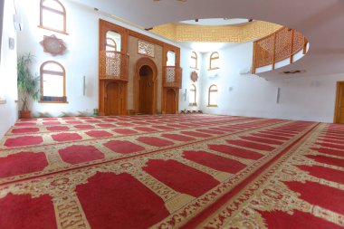 Saraybosna, Bosna-Hersek 'teki Ömer ibn Hattab camii, int