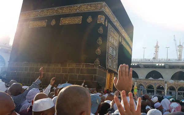 Mecca Saudi Arabia Setembro 2016 Peregrinos Muçulmanos Todo Mundo Reuniram — Fotografia de Stock