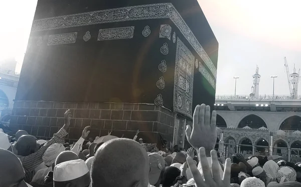 Mecca Saudi Arabia September 2016 Muslim Pilgrims All World Gathered — Stock Photo, Image