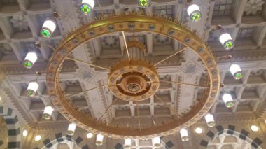 Mekke, Suudi Arabistan, Eylül 2016 - Umre veya Haram cami de hac Mekke gerçekleştirmek için toplanan dünyanın dört bir yanından gelen Müslüman Hacı.