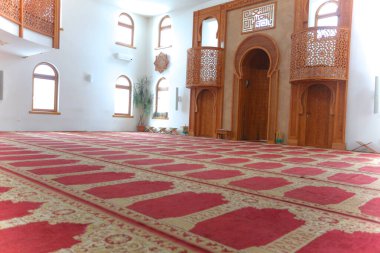Saraybosna, Bosna-Hersek 'teki Ömer ibn Hattab camii, int