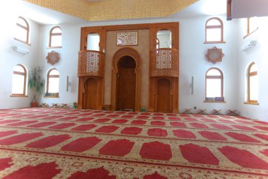 Saraybosna, Bosna-Hersek 'teki Ömer ibn Hattab camii, int