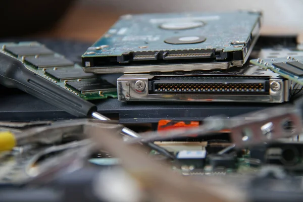 Professionell laptop reparation — Stockfoto