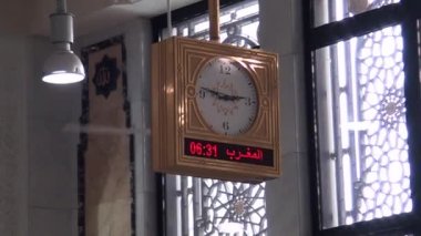 Mekke, Suudi Arabistan, Eylül 2016 - Umre veya Haram cami de hac Mekke gerçekleştirmek için toplanan dünyanın dört bir yanından gelen Müslüman Hacı.