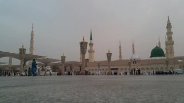Mekke, Suudi Arabistan, Eylül 2016 - Umre veya Haram cami de hac Mekke gerçekleştirmek için toplanan dünyanın dört bir yanından gelen Müslüman Hacı.