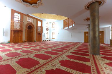 Saraybosna, Bosna-Hersek 'teki Ömer ibn Hattab camii, int