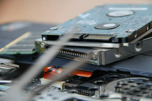 Professionell laptop reparation — Stockfoto