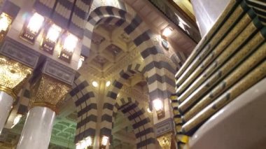 Mekke, Suudi Arabistan, Eylül 2016 - Umre veya Haram cami de hac Mekke gerçekleştirmek için toplanan dünyanın dört bir yanından gelen Müslüman Hacı.