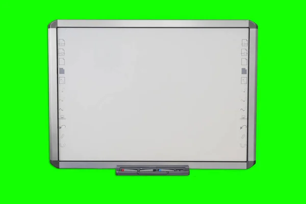 Smart board in the classroom. Interactive board.