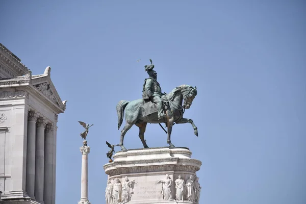 Statue Constantine Rome Italique — Photo