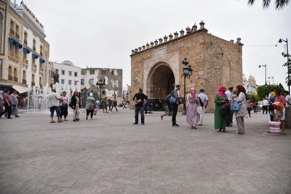 Uitzicht Stad Barcelona Spanje — Stockfoto