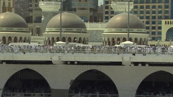 Mecca Saudi Arabia Septembrie 2016 Musulmanii Muntele Arafat Sau Jabal — Videoclip de stoc