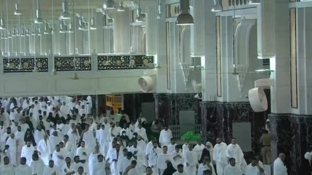 Mecca Saudi Arabia Setembro 2016 Muçulmanos Monte Arafat Jabal Rahmah — Vídeo de Stock