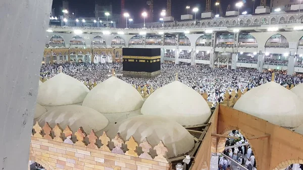 Mecca Saudi Arabia August 2019 Muslim Pilgrims All World Gathered — Stock Photo, Image